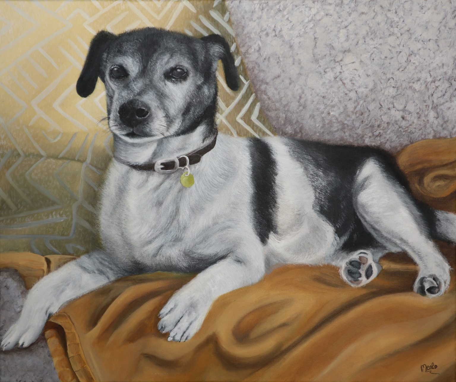 23. Maggie - La perrita más afortunada, adoptada de mayor por una familia que la adora